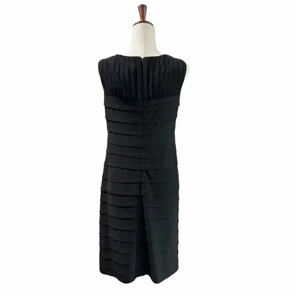 Adrianna Papell Dress Size 8 Women's Sheath Cocktail Ruched Mother of the Bride - Picture 5 of 10